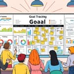 Track every goal’s progress with visual tools