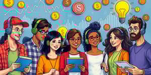 Use financial podcasts and blogs for new ideas