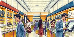 Luxury goods shine as tourism rebounds
