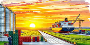Agriculture stocks climb on export demand