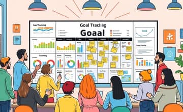 Track every goal’s progress with visual tools