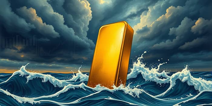 Gold retains safe haven status in turbulent sessions