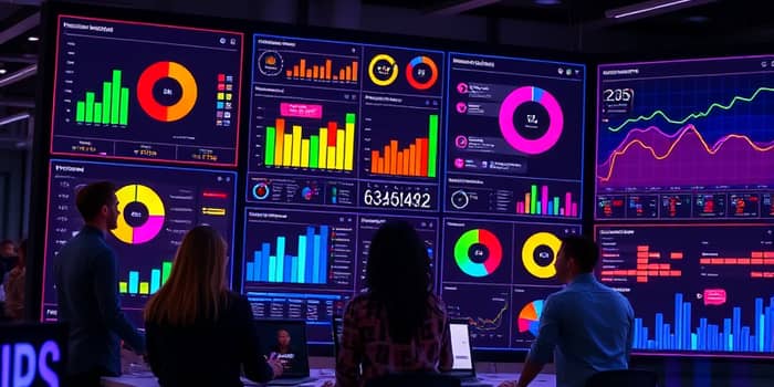 Use visual dashboards to track progress toward goals