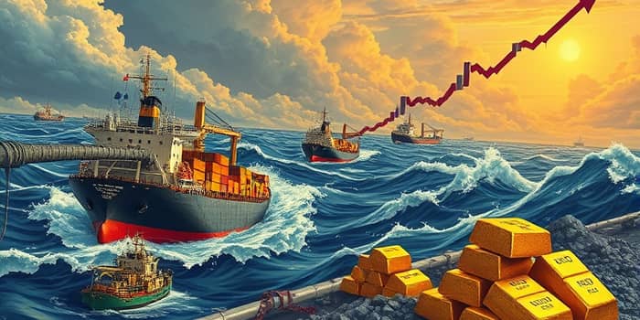 Commodity stocks benefit from supply chain shocks