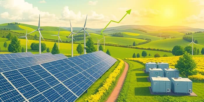 Green energy stocks surge on policy incentives